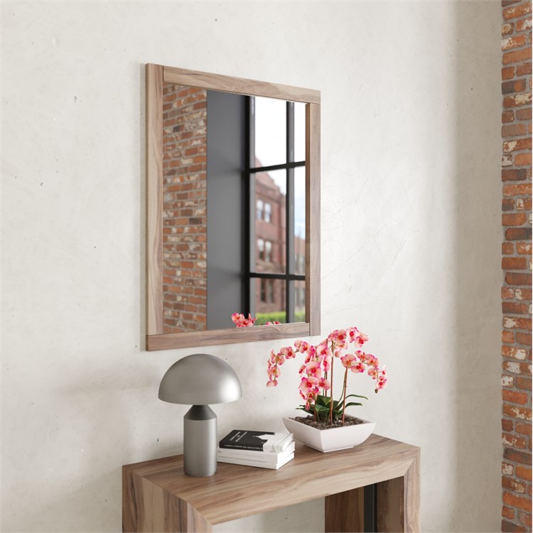 Mirrors with wooden frame in Shelf brackets and Supports