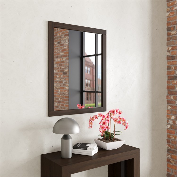 Mirrors with wooden frame in Shelf brackets and Supports