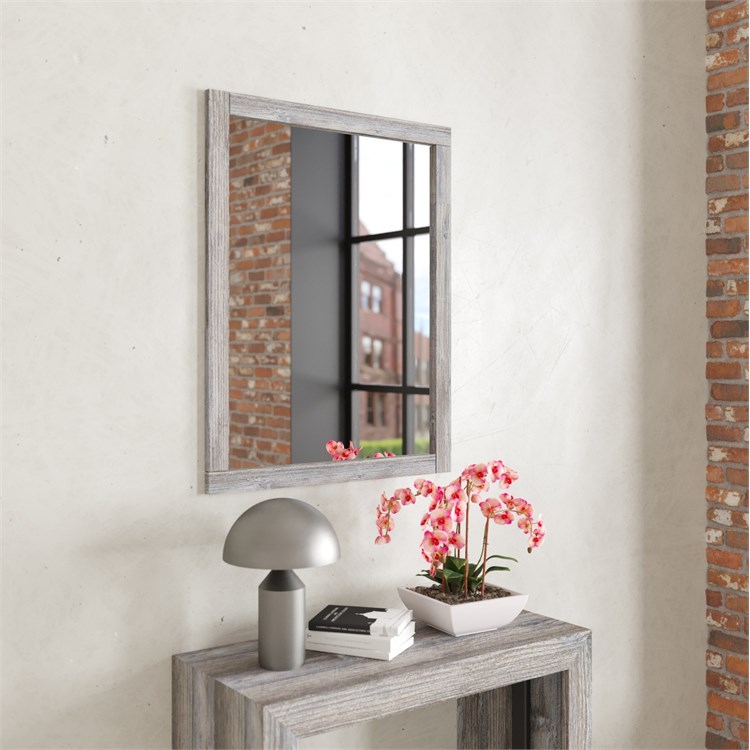 Mirrors with wooden frame in Shelf brackets and Supports
