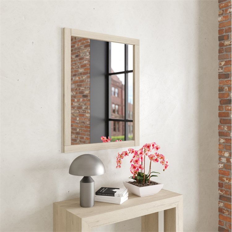 Mirrors with wooden frame in Shelf brackets and Supports