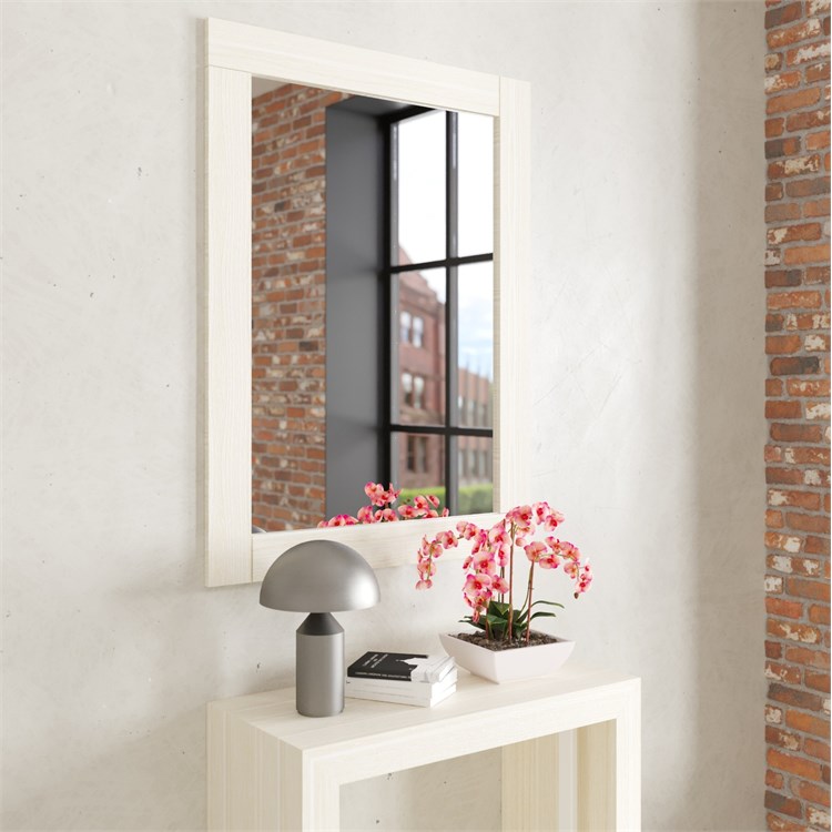 Specchio con cornice in legno in Complementi d'arredo