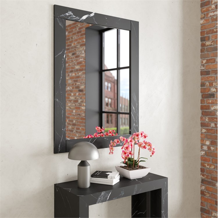 Specchio con cornice in legno in Complementi d'arredo