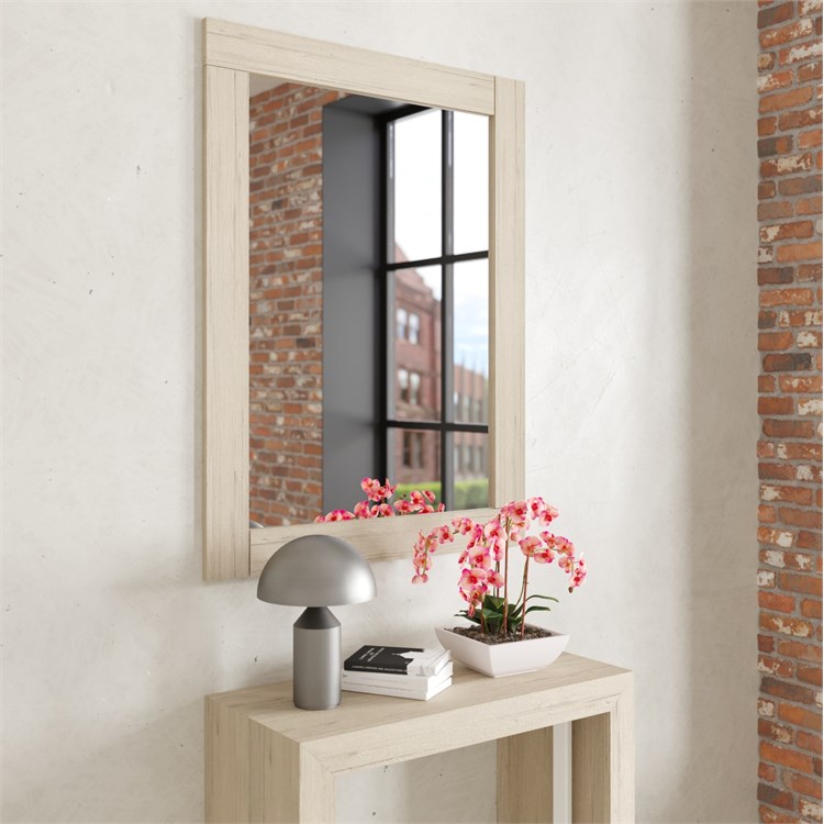 Specchio con cornice in legno in Complementi d'arredo