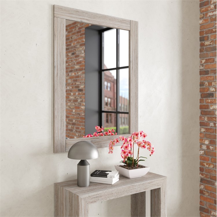 Specchio con cornice in legno in Complementi d'arredo