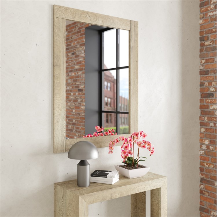 Miroirs avec cadre en bois in Mobilier et accessoires