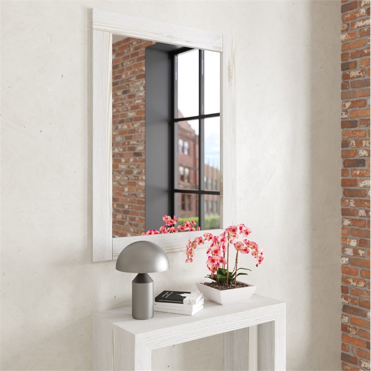 Mirrors with wooden frame in Shelf brackets and Supports