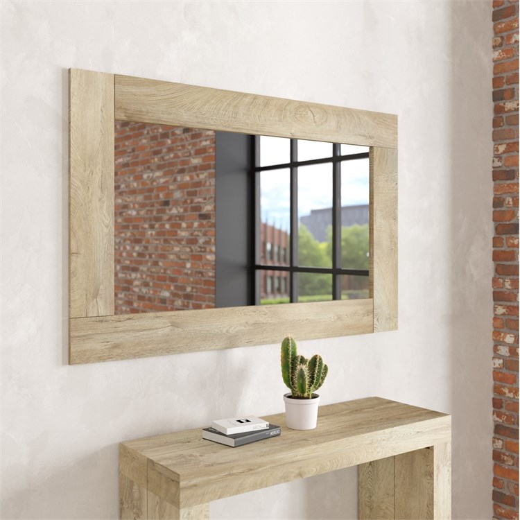 Specchio con cornice in legno in Complementi d'arredo