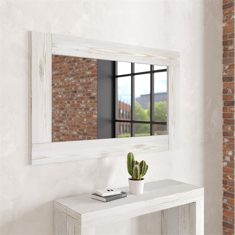 Mirrors with wooden frame in Shelf brackets and Supports
