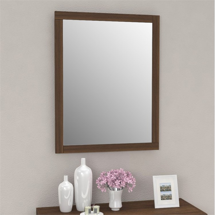 Mirrors with wooden frame in Shelf brackets and Supports