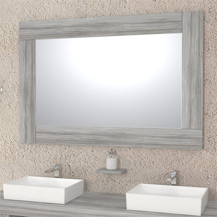 Mirrors with wooden frame in Shelf brackets and Supports