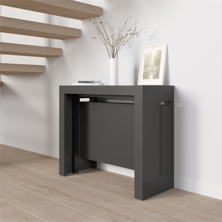 Consolle allungabile Mercurio con porta prolunghe in Consolle