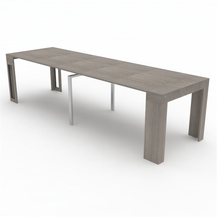 Consolle allungabile Mercurio con porta prolunghe in Consolle