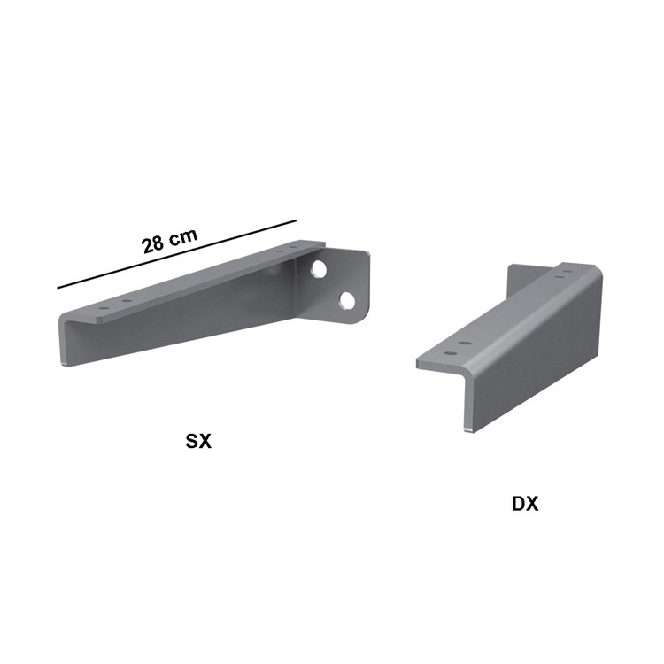 Invisible Shelf Brackets for wash basin shelf