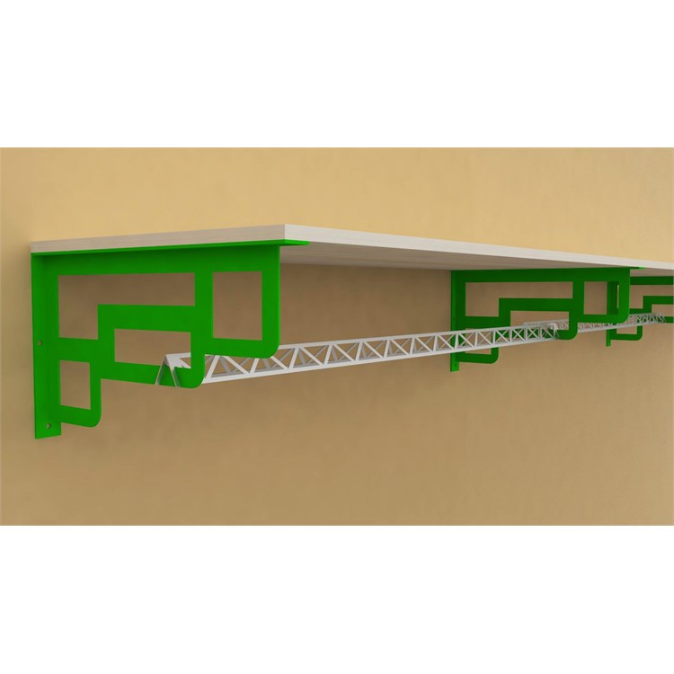 Shelf brackets for store in Shops furniture