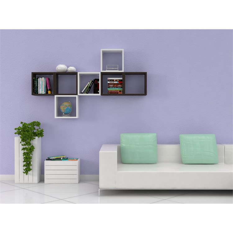 Wall Cubes Thickness 2 cm in Shelf brackets and Supports