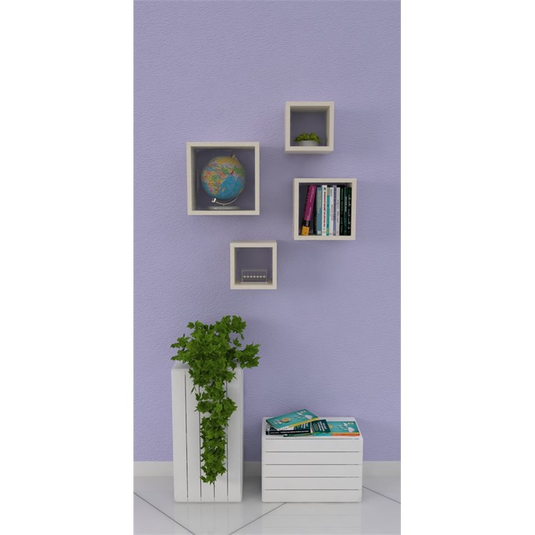 Cubi da parete spessore 2 cm in Complementi d'arredo