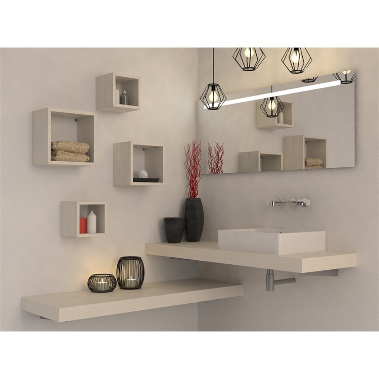 Wall Cubes Thickness 2 cm in Shelf brackets and Supports