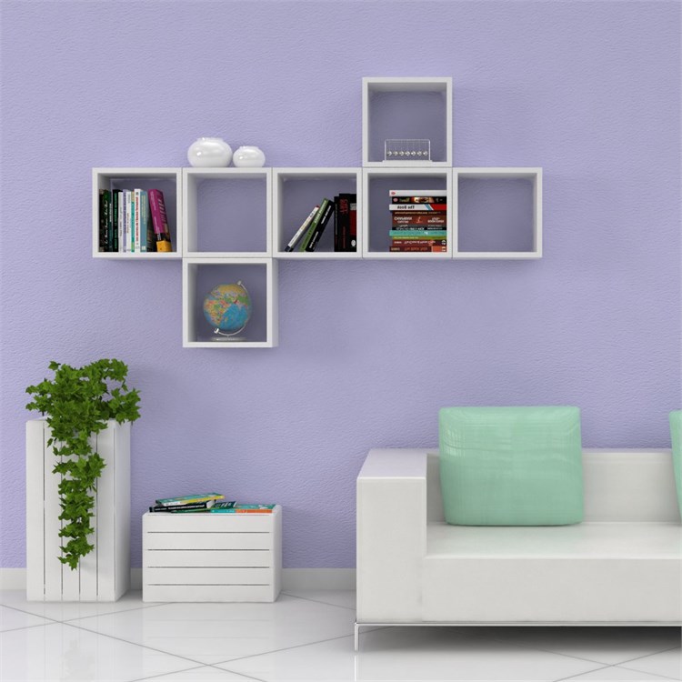 Cubi da parete spessore 2 cm in Complementi d'arredo