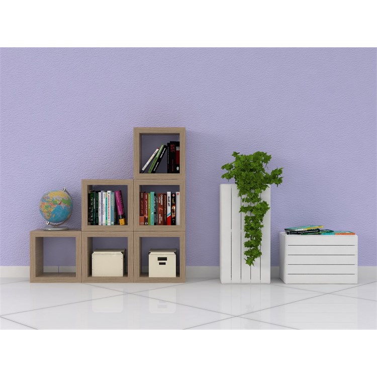 Wall Cubes Thickness 4 cm in Shelf brackets and Supports