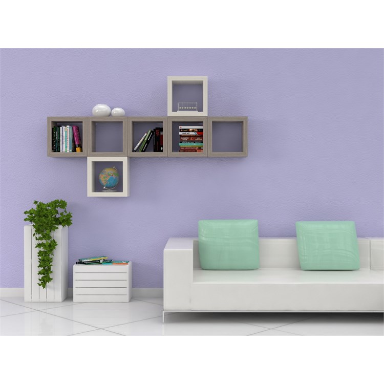 Cubi da parete spessore 4 cm in Complementi d'arredo