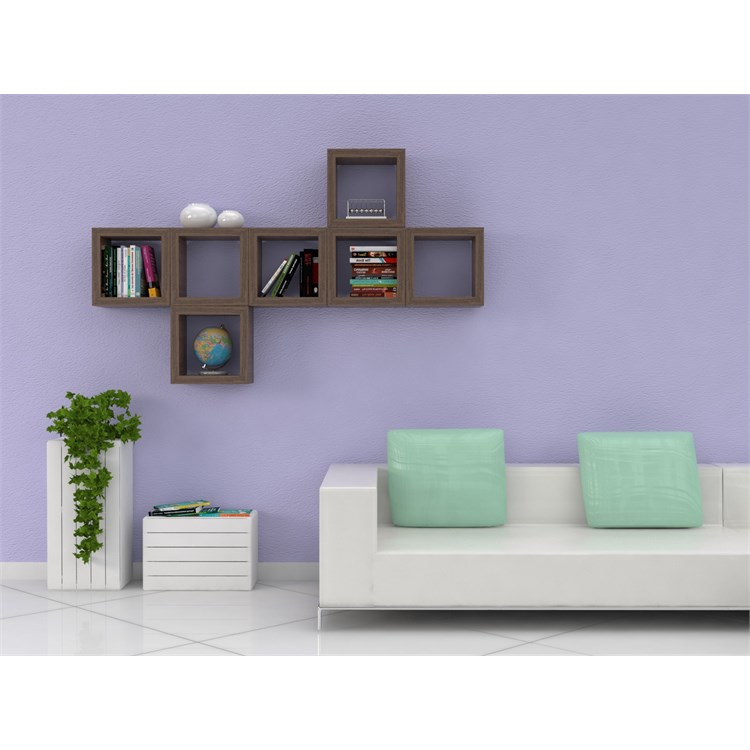 Wall Cubes Thickness 4 cm in Shelf brackets and Supports