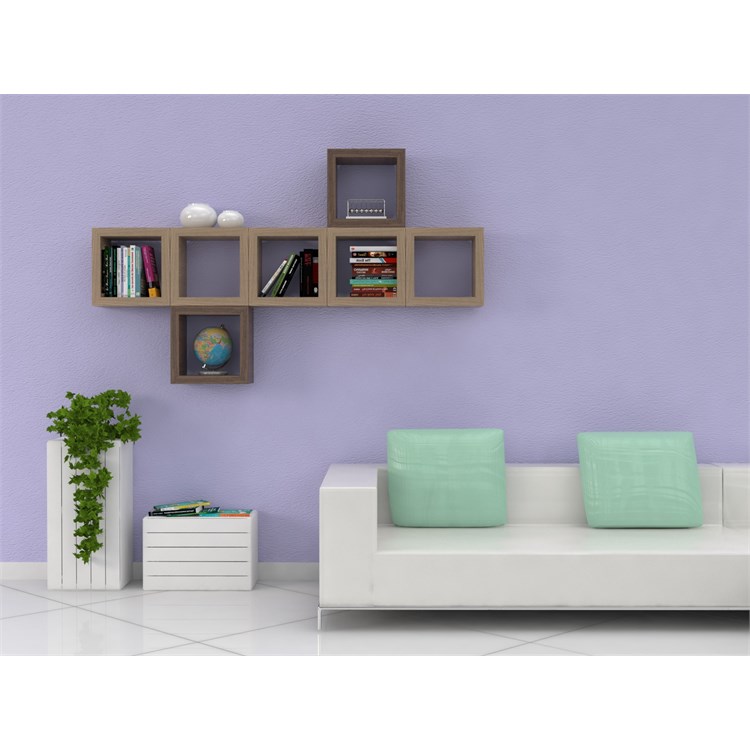 Wall Cubes Thickness 4 cm in Shelf brackets and Supports