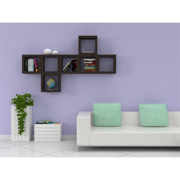 Wall Cubes Thickness 4 cm in Shelf brackets and Supports