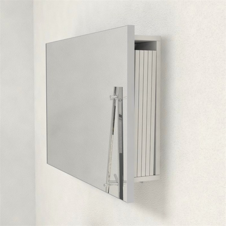 Miroir avec porte-extensions pour console extensible in 