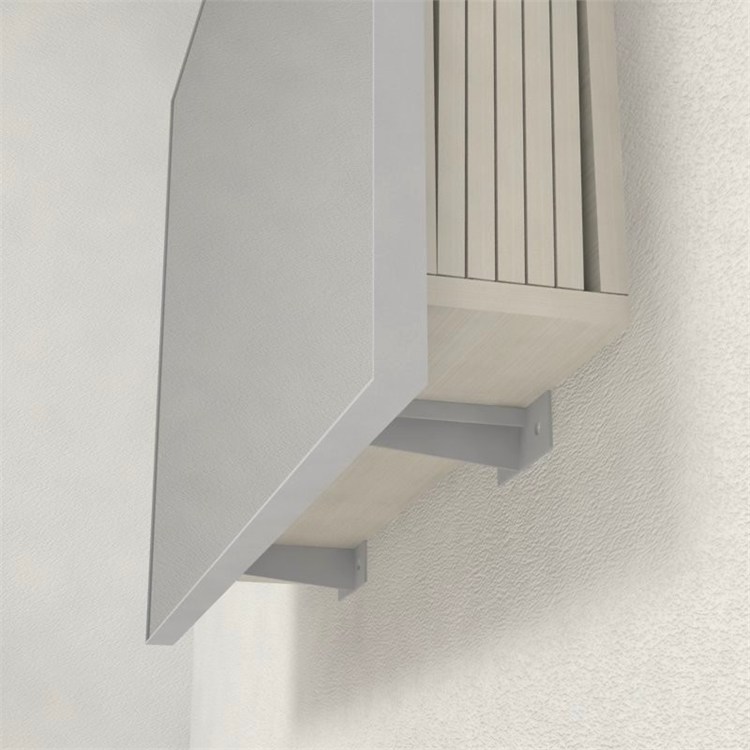 Mirror with extensions-rack for extendable console in 