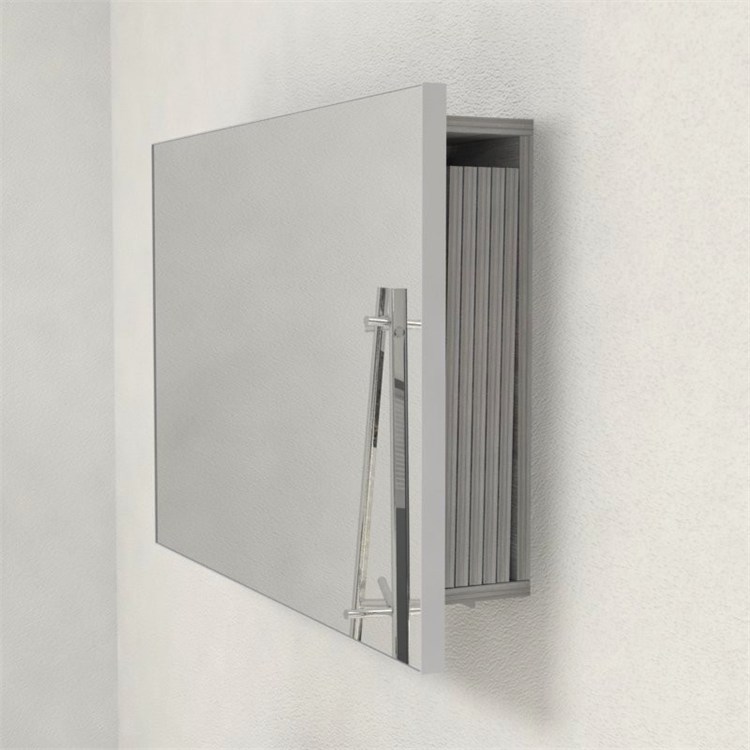 Mirror with extensions-rack for extendable console in 