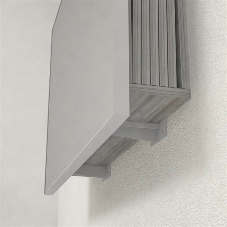 Miroir avec porte-extensions pour console extensible in 