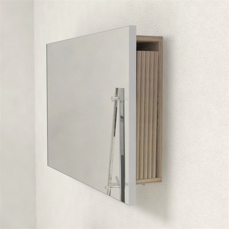 Mirror with extensions-rack for extendable console in 