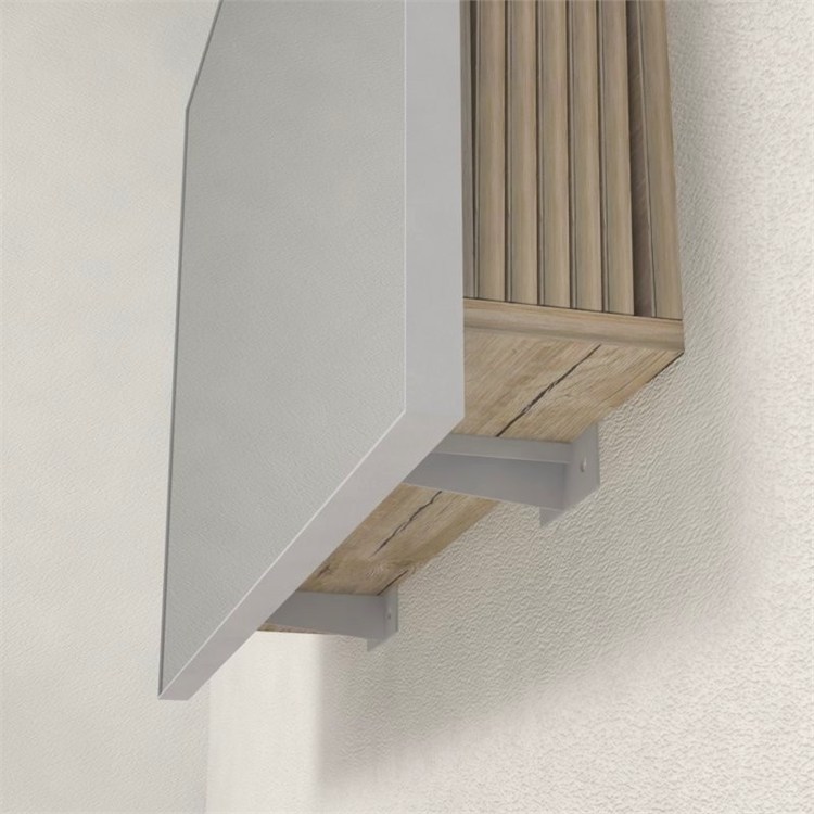 Miroir avec porte-extensions pour console extensible in 