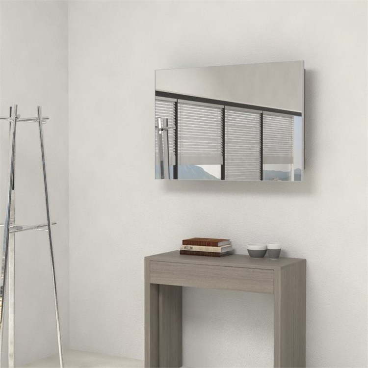 Mirror with extensions-rack for extendable console in 