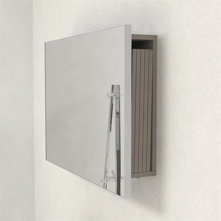 Mirror with extensions-rack for extendable console in 