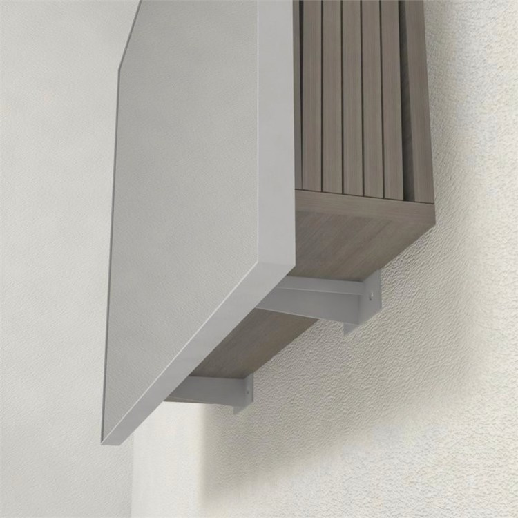 Mirror with extensions-rack for extendable console in 