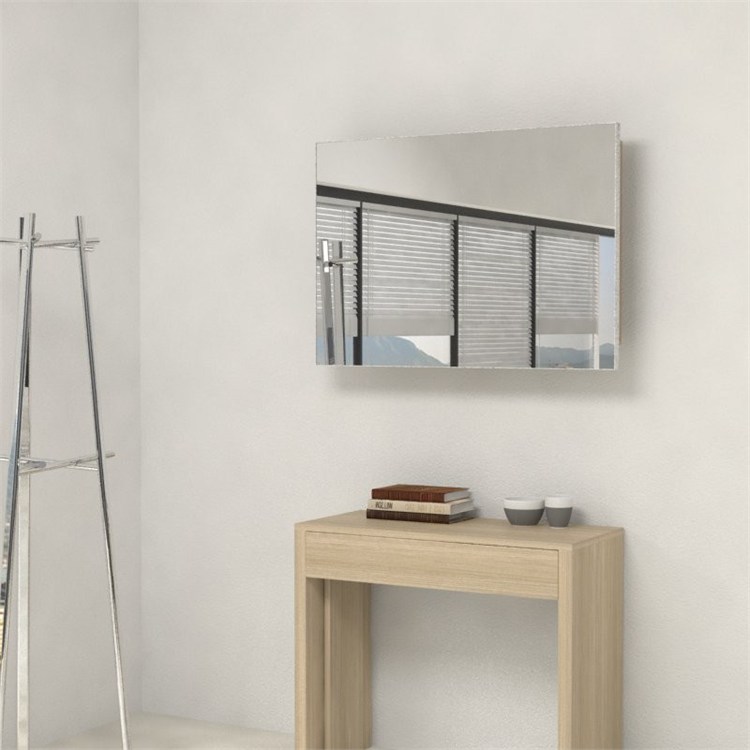 Miroir avec porte-extensions pour console extensible in 