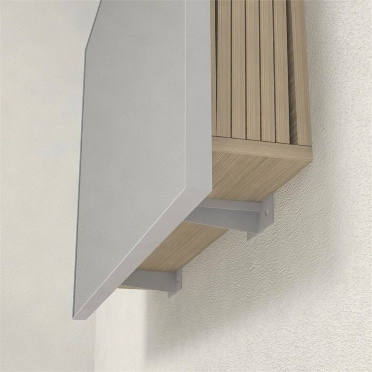 Miroir avec porte-extensions pour console extensible in 