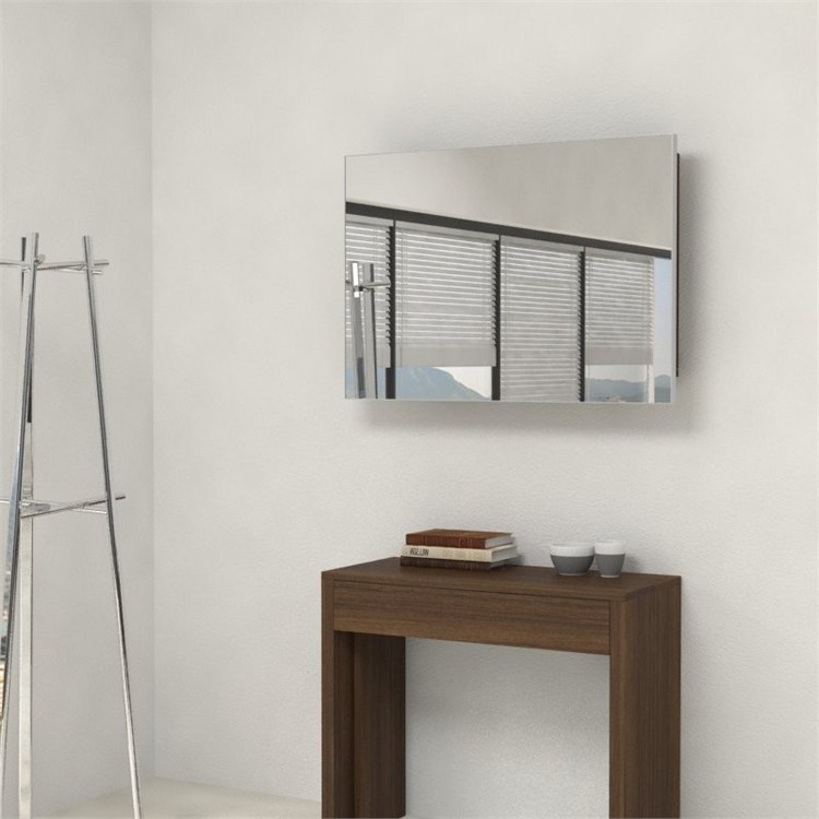 Miroir avec porte-extensions pour console extensible in 