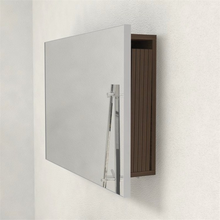 Miroir avec porte-extensions pour console extensible in 