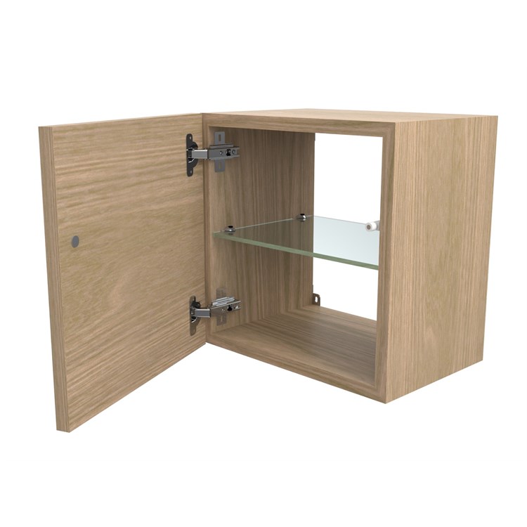Wall cubes with door in Shelf brackets and Supports