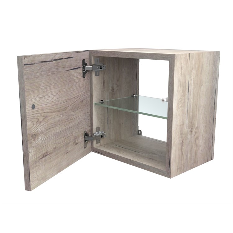 Wall cubes with door in Shelf brackets and Supports