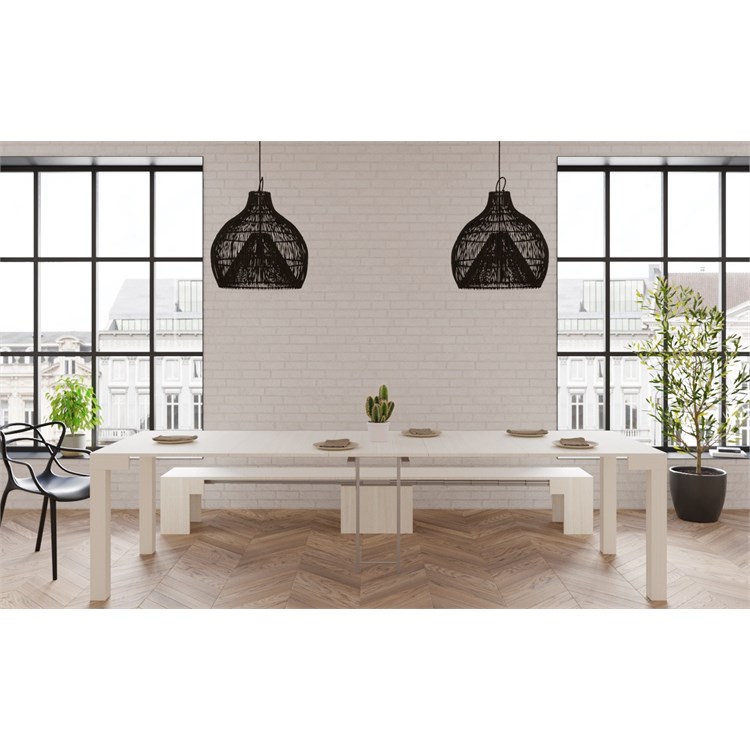 Console extensible Nettuno - Made in Italy in Consolle