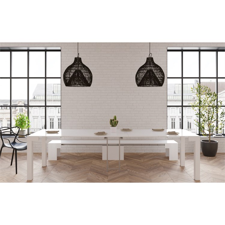 Console extensible Nettuno - Made in Italy in Consolle