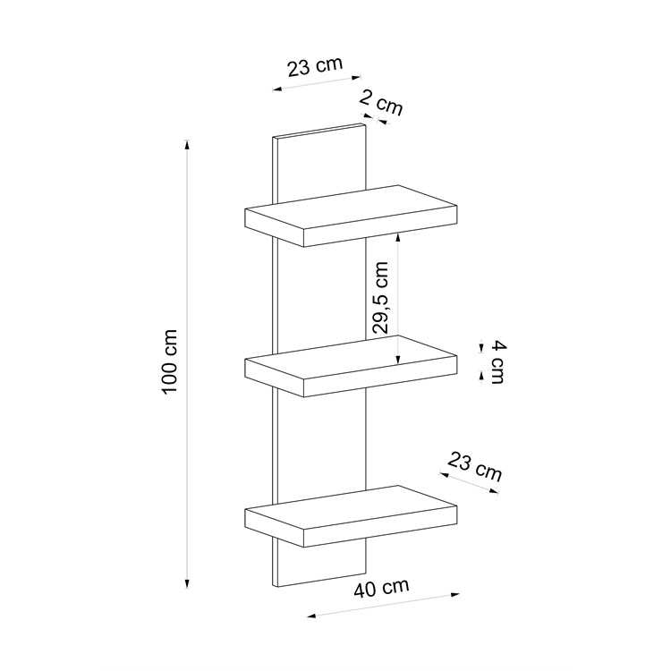 Wall Storage Shelves in Bathroom furniture