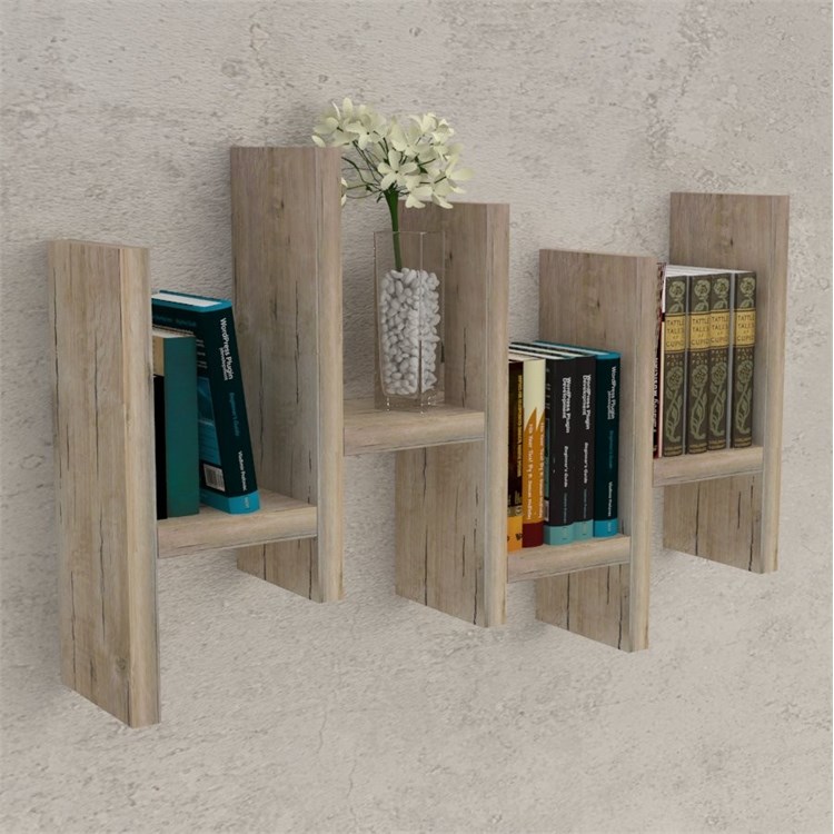 Wooden Shelves Ashley in Mensole