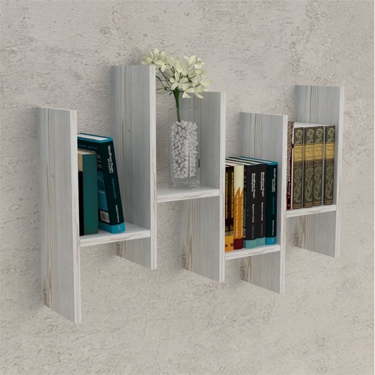 Wooden Shelves Ashley in Mensole