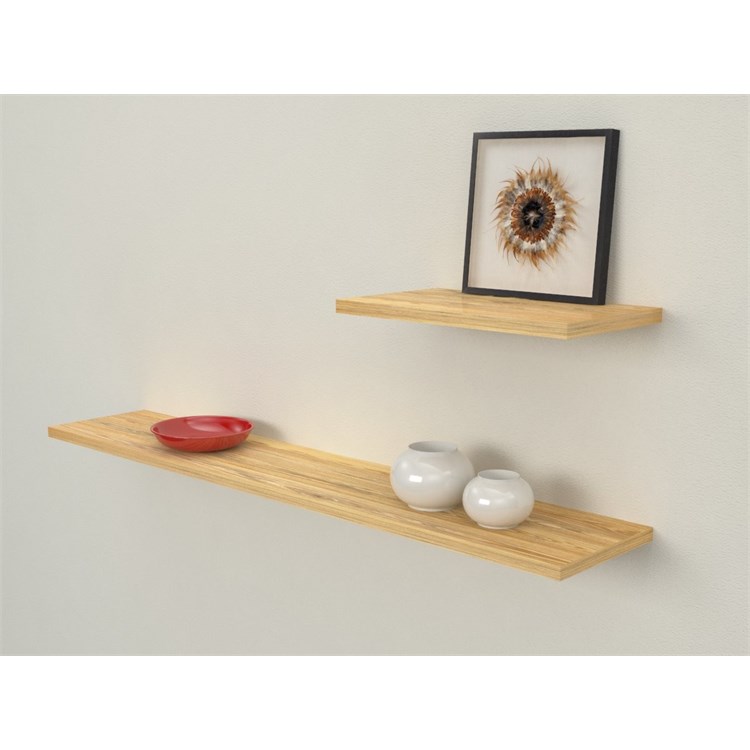 Solid wood shelves in Mensole