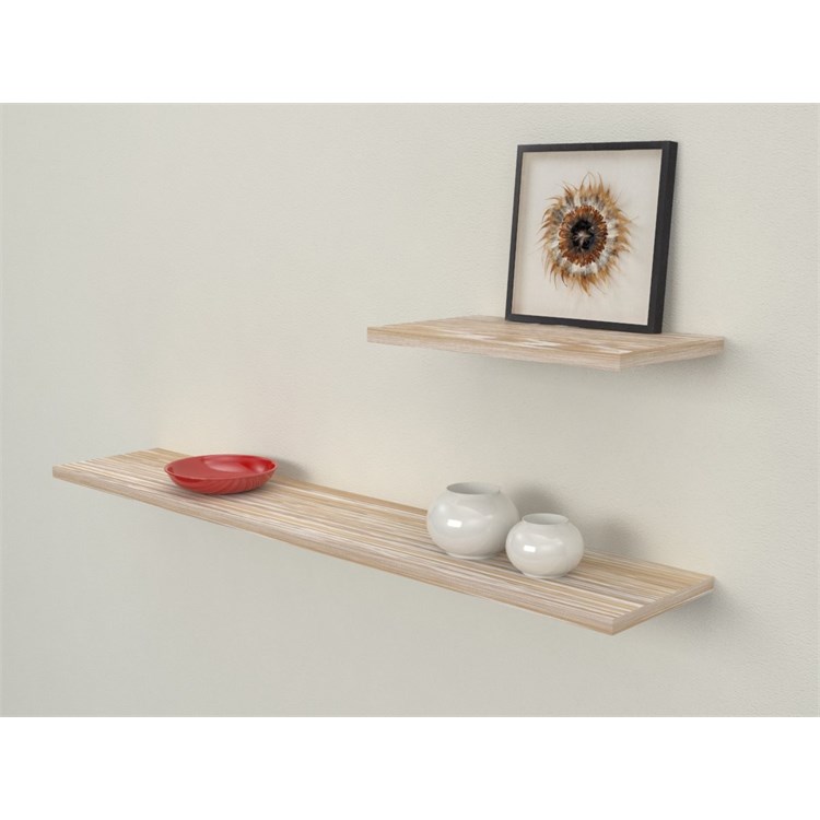 Solid wood shelves in Mensole