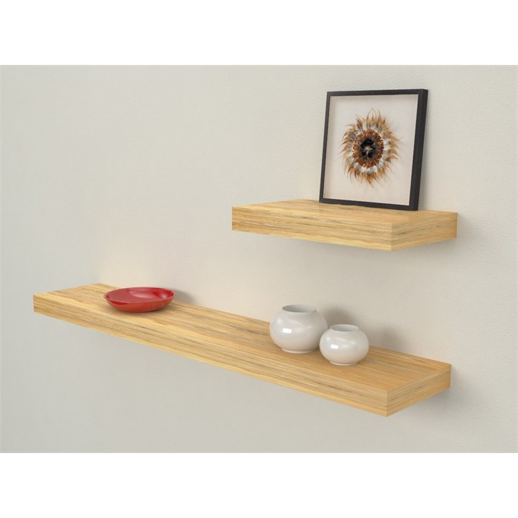 Solid wood shelves in Mensole